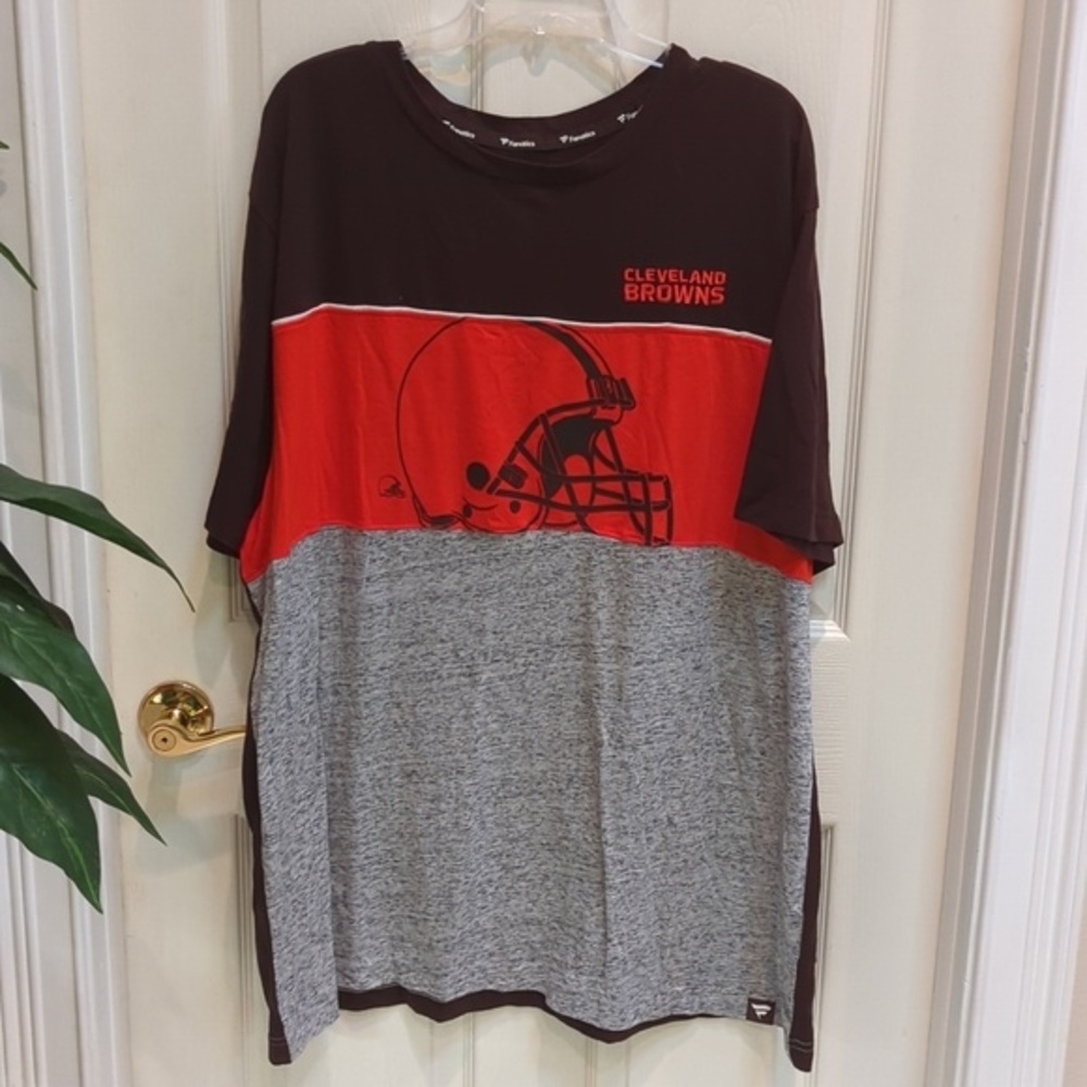 Fanatics Men's Cleveland Browns Short Sleeve Tee Size 3XL